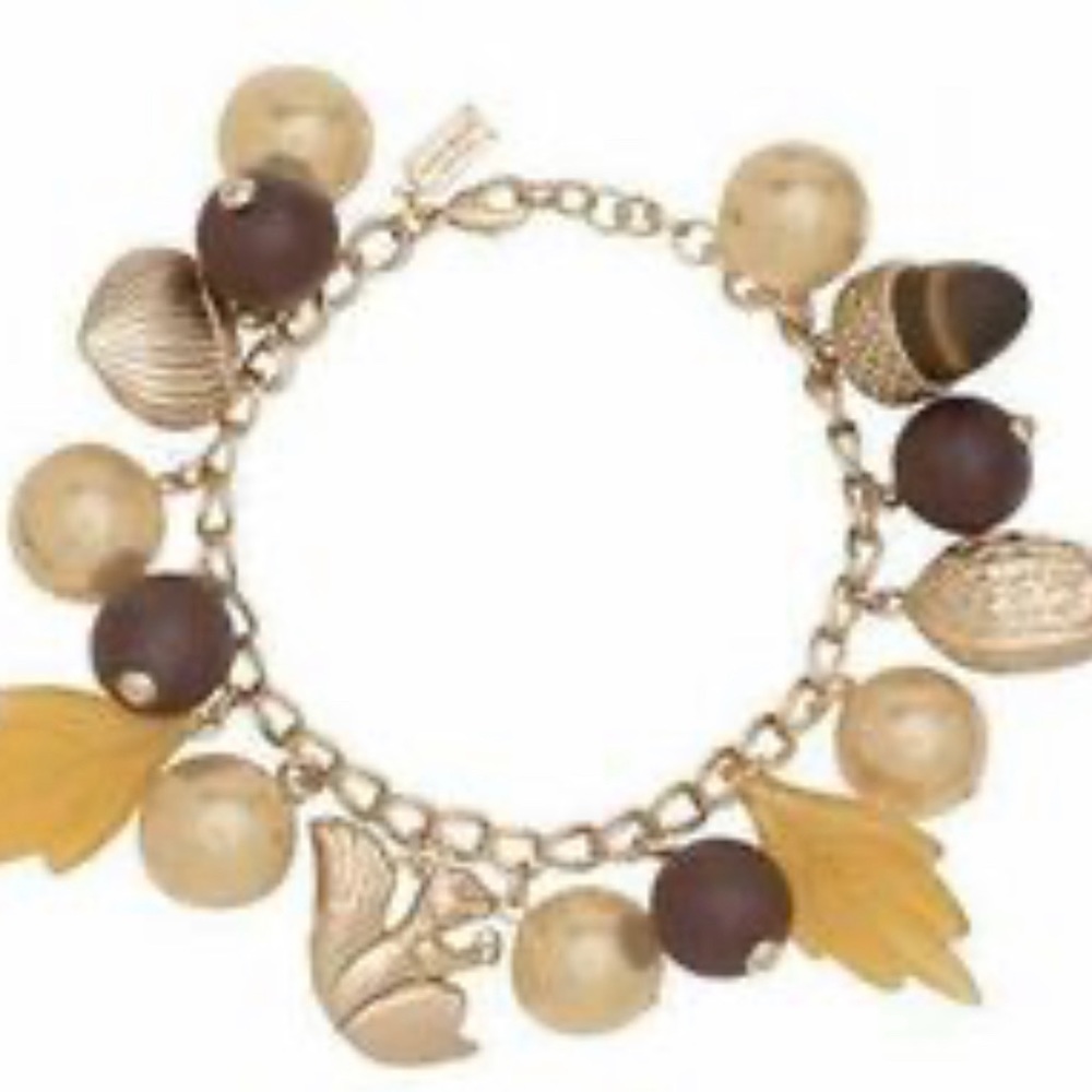 Kate Spade Vintage Autumn Charm Bracelet